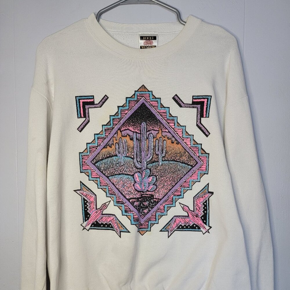 Red Willow Southwestern White Sweatshirt